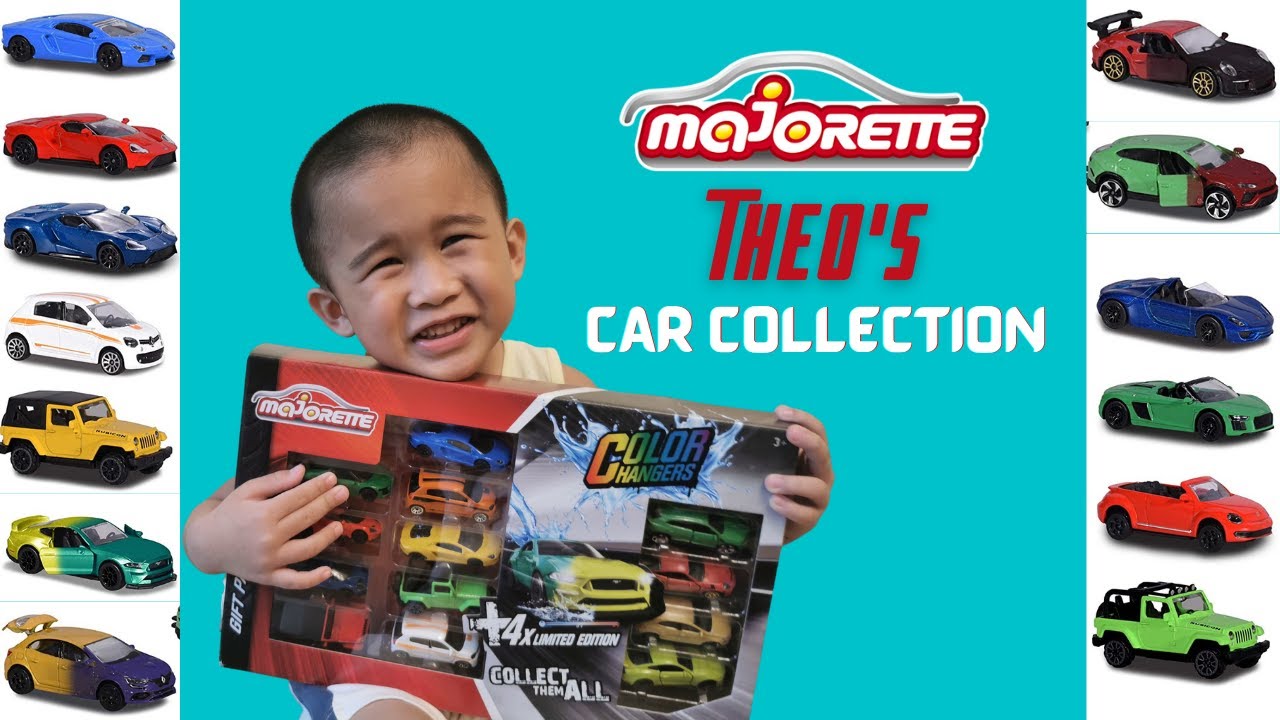 Color Changer Cars | Majorette Cars | Unboxing New Car Collection | Theo's Car Collection