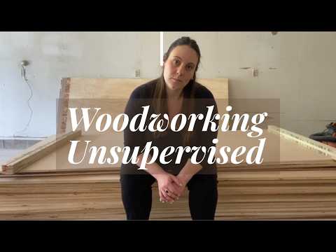DIY Plywood Storage Rack | Turning My Old Garage Into a Wood Shop