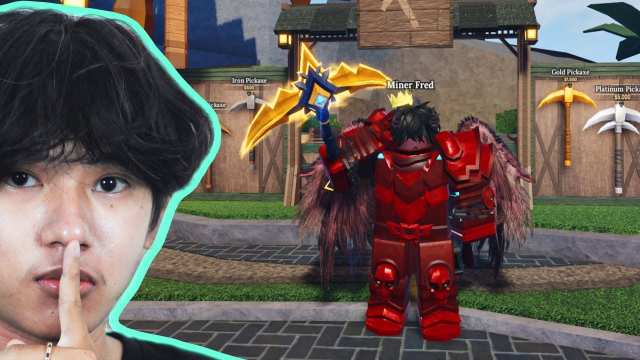 តើ Pickaxe ណាដែរគួរទិញនៅក្នុង Roblox The Forge