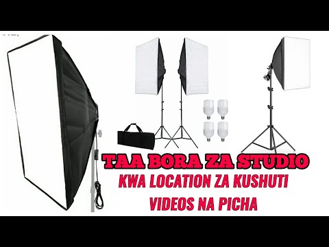 Video: Jinsi Ya Kuanzisha Taa Za Studio