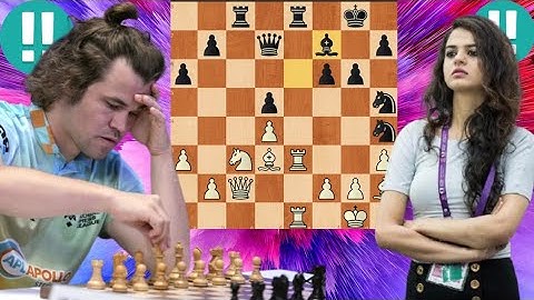 Magnus Carlsen vs Tania Sachdev 10