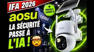 Ifa 2026 : Aosu Dévoile Ses Nouvelles Caméras De Sécurité Extérieure Ia Et Sa Sonnette Connectée 