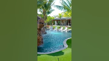 We Design and Build Insane Pools! #insanepools #poolbuild #backyardpool #lucaslagoons