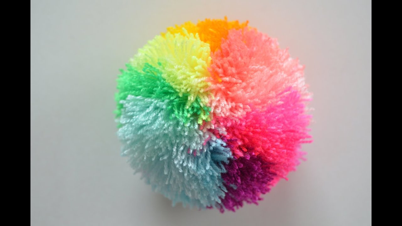 DIY Pompom Rainbow Craft - SheSaved®