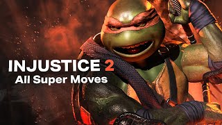 INJUSTICE 2 - All Super Moves (All DLC Characters Included) PS5✔️4K ᵁᴴᴰ 60ᶠᵖˢ / UPDATED VERSION