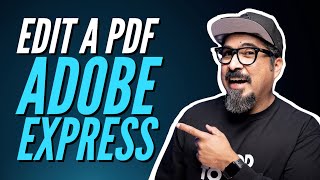 How To Edit a PDF using Adobe Creative Cloud Express screenshot 4