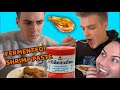 Hot German Brothers try SAMBAL TERASI for First time