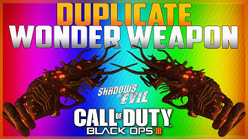 BO3 Zombies Glitches: New Wonder Weapon Duplication Glitch x2 (Shadows Of Evil Glitches)