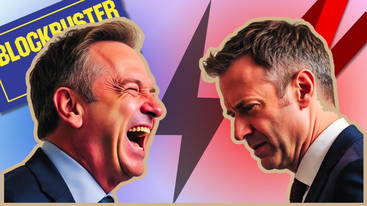 Netflix vs. Blockbuster The $50 Million Insult That Changed Entertainment Forever 🤯