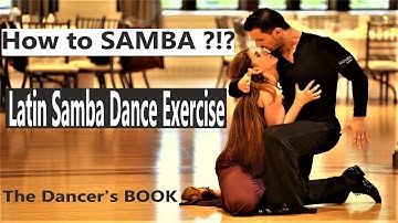 Latin Samba Dance Exercise by Aleksandar Bonev #thedancersbook