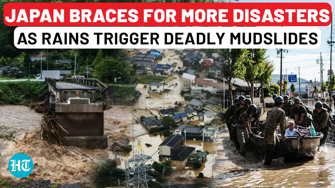 Torrential Rains Batter Japan: Homes Buried in Mudslides as Deadly Floods Prompt Mass Evacuations