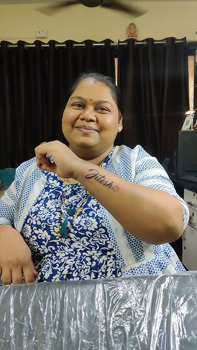 Name Tattoo on hand by @eyeconictattooz #tattoo #youtubeshorts #viral # ...