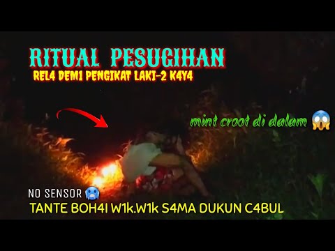 Tante Bohai L4knak rela tubuhnya di Genjod Dukun wik2 rela pengikat lelaki k4ya