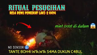 Tante Bohai L4knak rela tubuhnya di Genjod Dukun wik2 rela pengikat lelaki k4ya