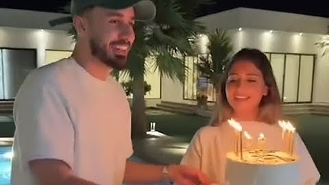 شيرين فاجأت اوسي  بعيد ميلاده🎂🤗
