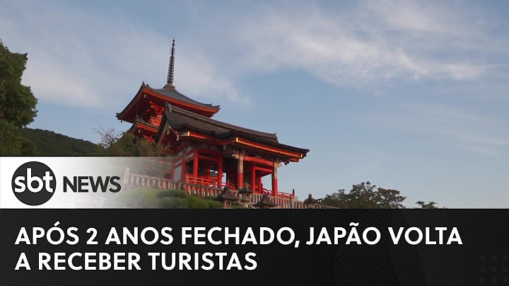 Após 2 anos de fronteiras fechadas, Japão volta a receber turistas | #SBTNewsnaTV (19/04/23)