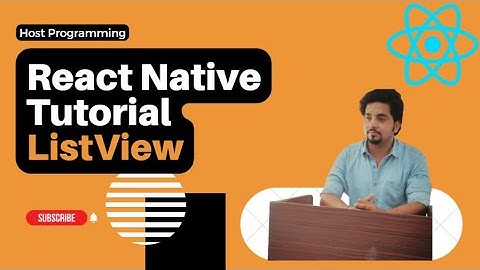 React Native Tutorial for Beginners in Hindi | List View