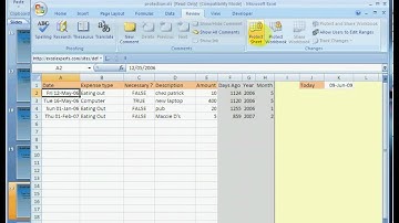 ExcelExperts.com - Teach Yourself Excel Lesson Freeze Panes - Freeze Panes