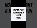 How To Start A Home Lab In 2026 Full Guide Part 1 #homelab #youtube #shorts #tech #tutorial #server