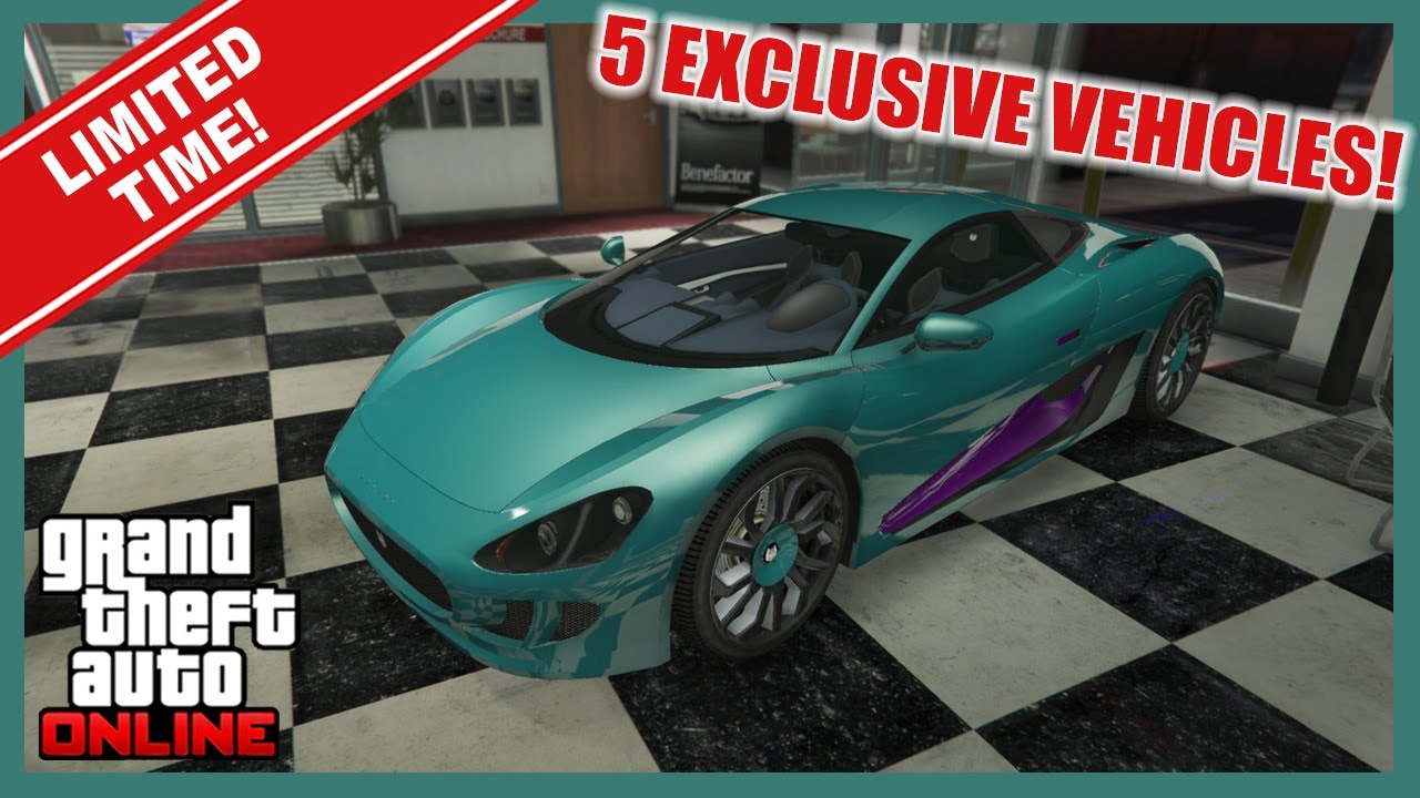 Limited Time Vehicles Purchasable Now *Weekly Updates Through April 10