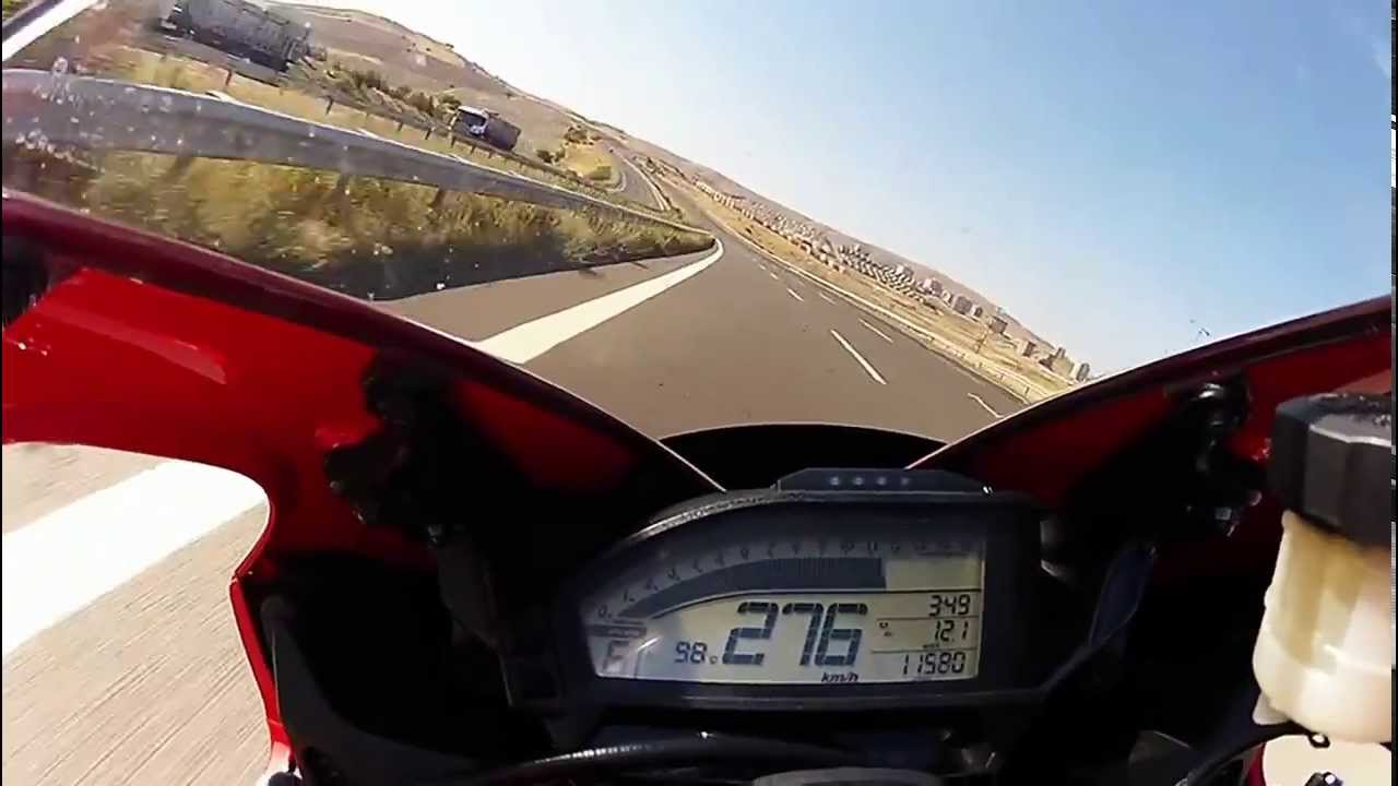 Honda fireblade top speed youtube #4