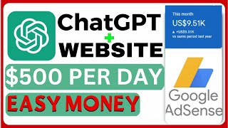 How To Make Money Online with ChatGPT | Google AdSense + A Website = Money #chatgpt #openai screenshot 2