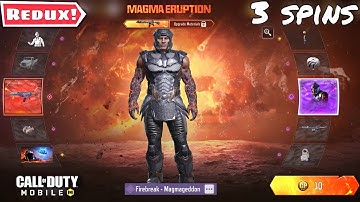 Magma Eruption Mythic Draw Codmobile | Peacekeeper MK2 - Artifact | Firebreak - Magmageddon #Codm
