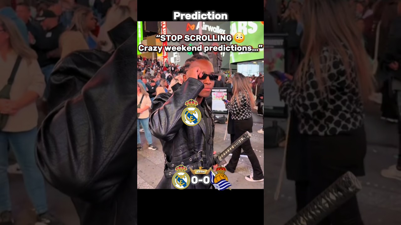 Weekend Football Predictions 😳🔥 Who Will Win? 