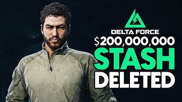 I Deleted My $200 Million DELTA FORCE Stash and Then This Happened