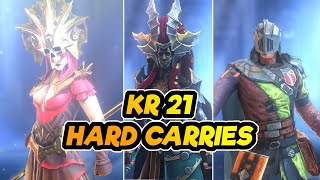 KNIGHT REVENANT HARD CARRIES - FW TAKEOVER | RAID SHADOW LEGENDS