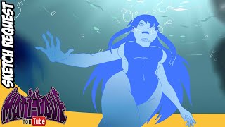 Verified Sketch Request - OC Kimi Shizuko Nightmare beneath the waves System Hub