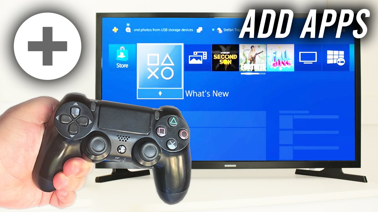 How To Add Apps To Home Screen On PS4 Full Guide YouTube