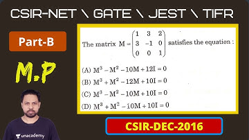 DEC 2016 CSIR-NET | Part-B | Q.NO 24 | Mathematical Physics | POTENTIAL G