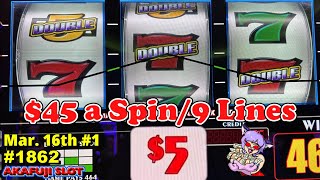Jackpot💕 Double Strike Slot $45 a spin 9 Lines at Yaamava San Manuel screenshot 2