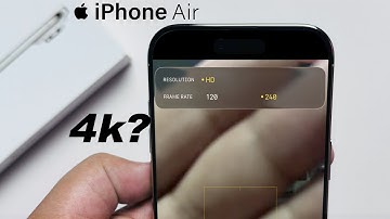 Does iPhone 17 Air Come With 4K Slow Motion Video?