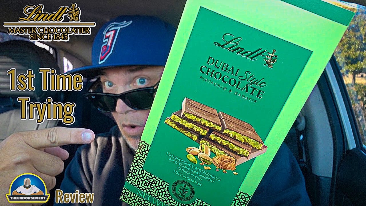 Обзор шоколада Lindt® Dubai Style! 🍫 | Моя первая дегустация этого вирусного шоколада | theendors...
