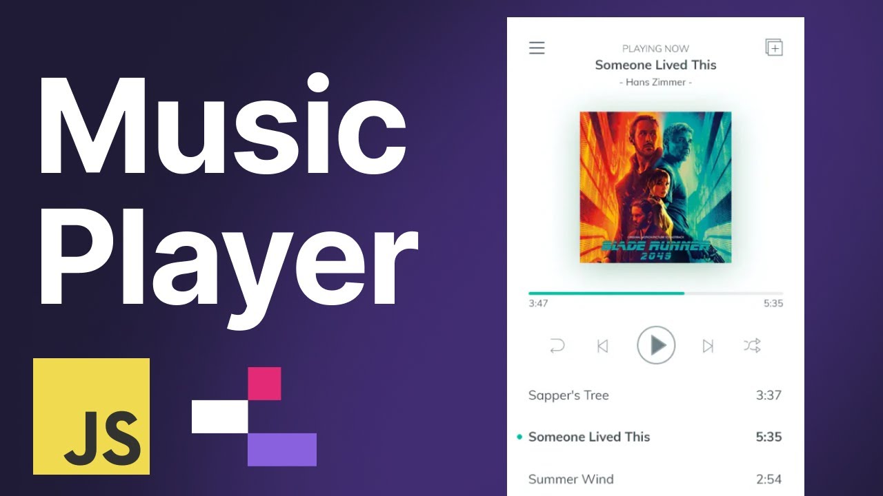 Build a Music Player with JavaScript - Live Coding Tutorial 