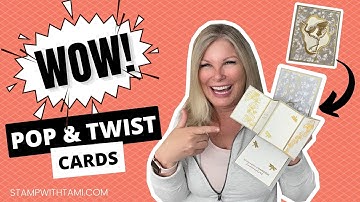 🔴  How To Make Pop & Twist Card [Pop & Twist Card Series]