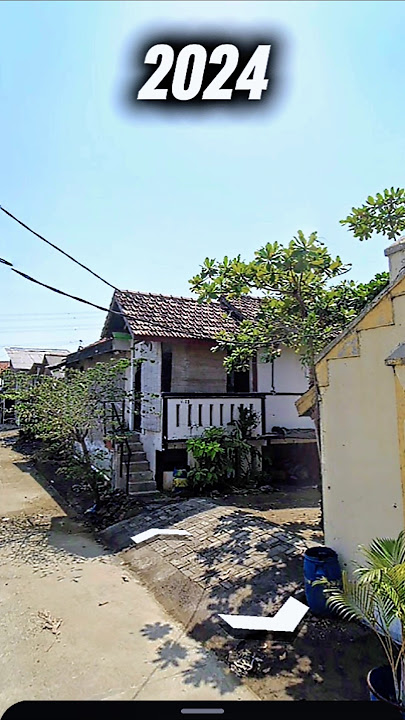 rumah dr tahun ketahun  mengalami penurunan akibat peninggian jln karena banjirrob #banjirrob #fyp