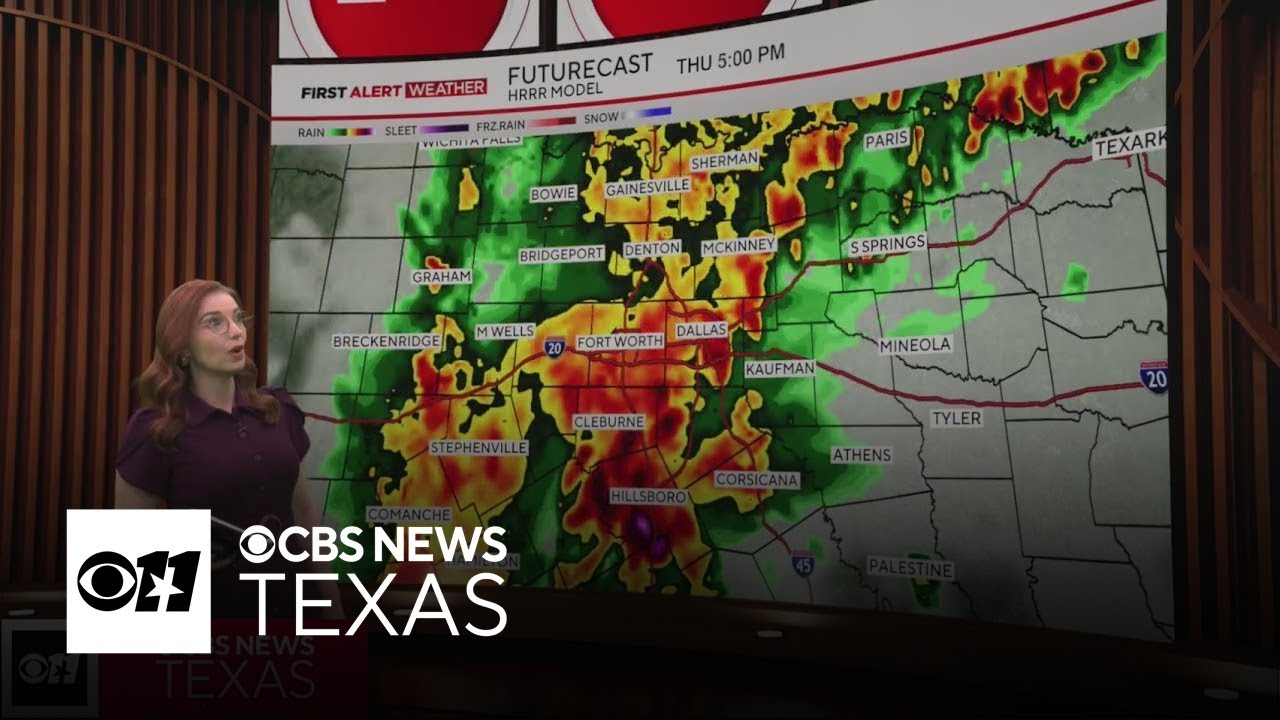 Heavy rain, storms continue off and on in North Texas into Thursday ...