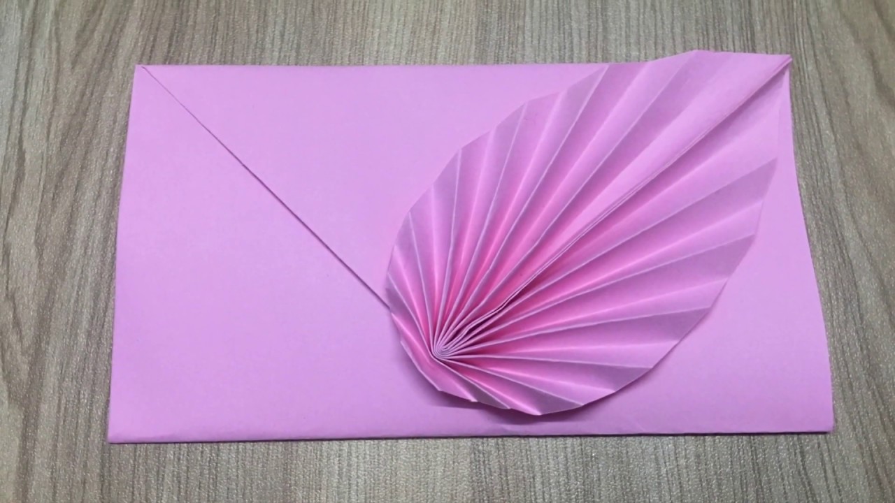 How To Make An Origami Leaf Envelope Youtube