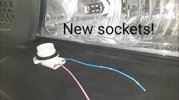 Replace Sockets and Bulbs Daytime Running Lights Chevy Silverado
