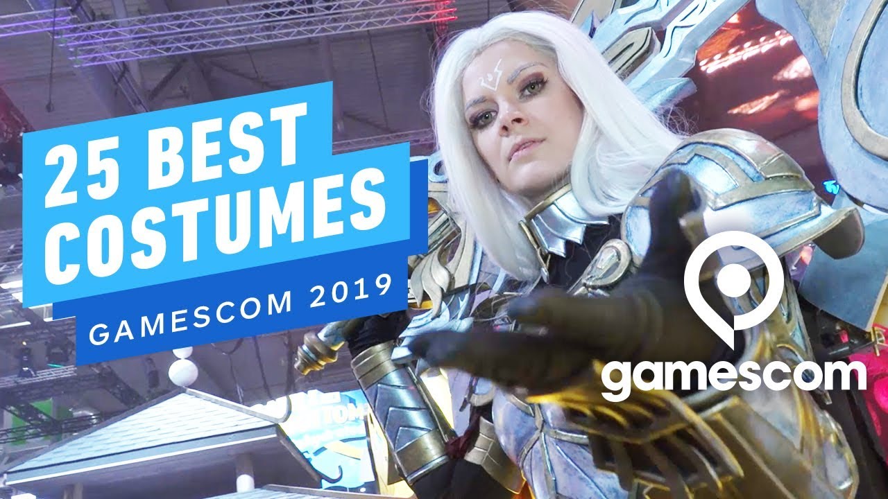 25 Of The Best Costumes We Saw At Gamescom 19 Youtube