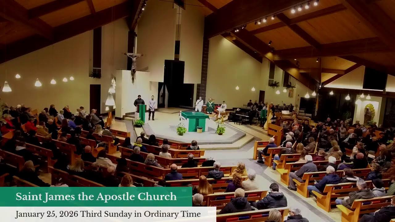 Livestream at Saint James the Apostle Church