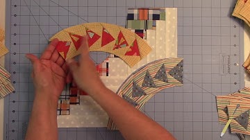 Paper Pieced Log Cabin Tutorial - Video 12