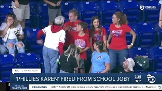Fact or Fiction: 'Phillies Karen' fired from job after ballpark incident? Profile