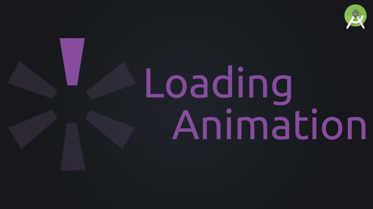 Android Studio - Loading Animation | Tutorial - YouTube