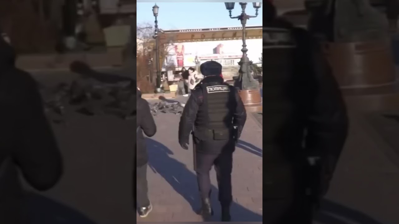 Задержания полицией на Пушкинской площади в Москве