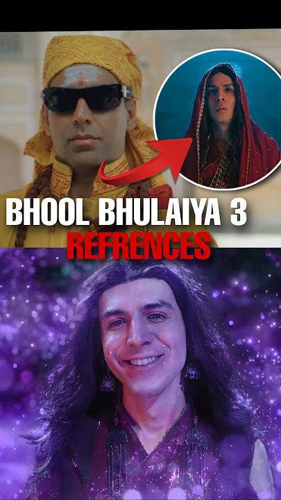 Bhool Bhulaiya 3 Movie All Refrences part - 2 🔴 #bhoolbhulaiya3