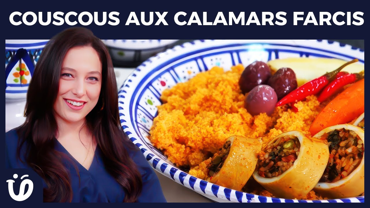حار و حلو Episode 37-Couscous aux Calamars Farcis